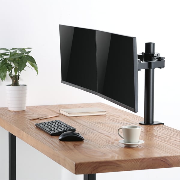 LogiLink BP0106 monitorin kiinnike ja jalusta 81,3 cm (32") Vastaanotto Musta