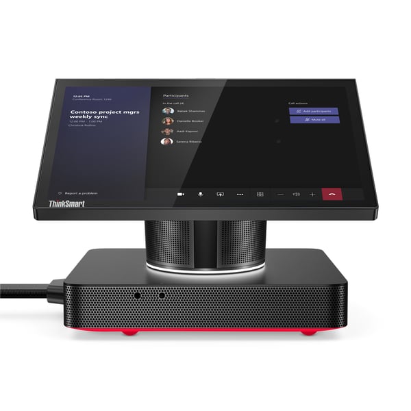 Lenovo ThinkSmart Hub Intel® Core™ i5 i5-8365U 25,6 cm (10.1") 1920 x 1200 pixlar Pekskärm Allt-i-ett-dator 8 GB DDR4-SDRAM 128 GB SSD Windows 10 IoT Enterprise Wi-Fi 5 (802.11ac) Svart