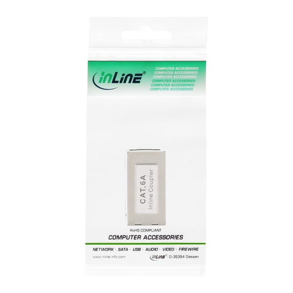 InLine 69990C kabel kønsskifter RJ45 Sølv