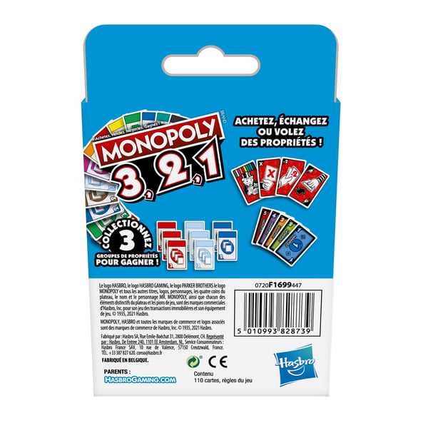 Monopoly F1699447 sällskapsspel Monopoly Bid Kortspel Strategi