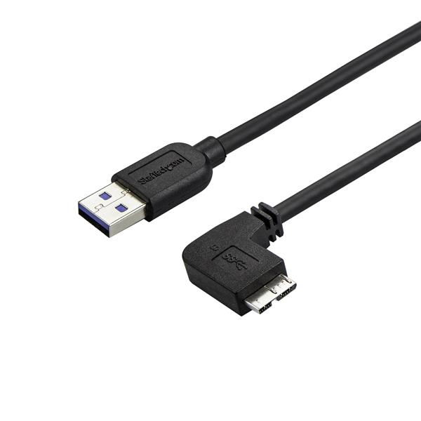 StarTech.com USB3AU50CMRS USB-kabel USB 3.2 Gen 1 (3.1 Gen 1) 0,5 m USB A Micro-USB B 5 Gbit/sek. Sort