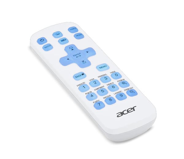 Acer MC.JQ011.005 fjernbetjening IR trådløs Universel Tryk på knapper Acer MC.JQ011.005 fjernbetjening IR trådløs Universel Tryk på knapper