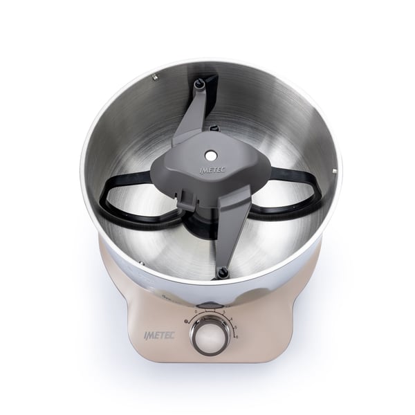 Imetec Cake Lover Seisova tehosekoitin 1500 W Beige, Ruskea, Ruostumaton teräs