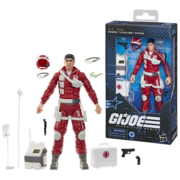 Hasbro G.I. Joe Classified Series #186 Edwin ”Lifeline” Steen