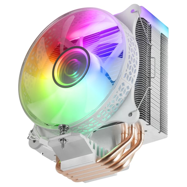 Mars Gaming MCPU-VR Processor Allt-i-ett vätskekylare 12 cm Vit 1 styck