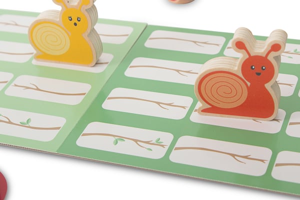 BS Toys GA496 brætspil Snail Race Familie