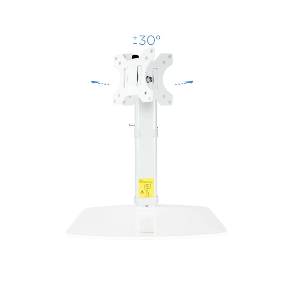 TooQ DB1127TN-W monitorin kiinnike ja jalusta 68,6 cm (27") Vastaanotto Valkoinen