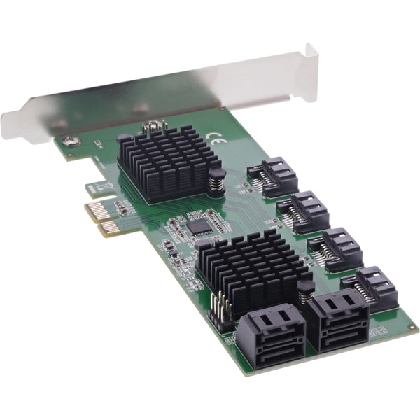 InLine 76617K nätverkskort/adapters Intern SATA