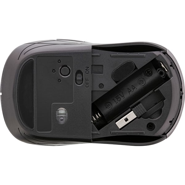 InLine 55363 datormöss Högerhand Trådlös RF + Bluetooth Optisk 2400 DPI