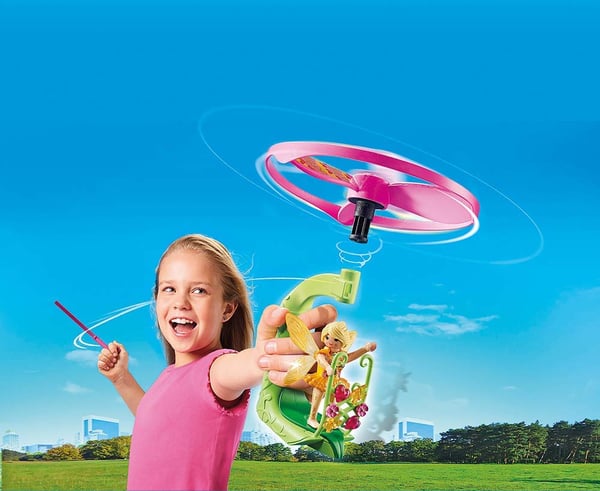 Playmobil Sports & Action Fairy Pull String Flyer Multi-Coloured