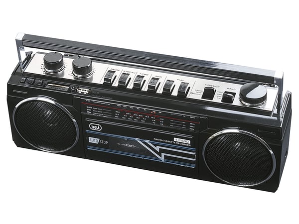 Trevi RR 501 BT Personal Analog Svart