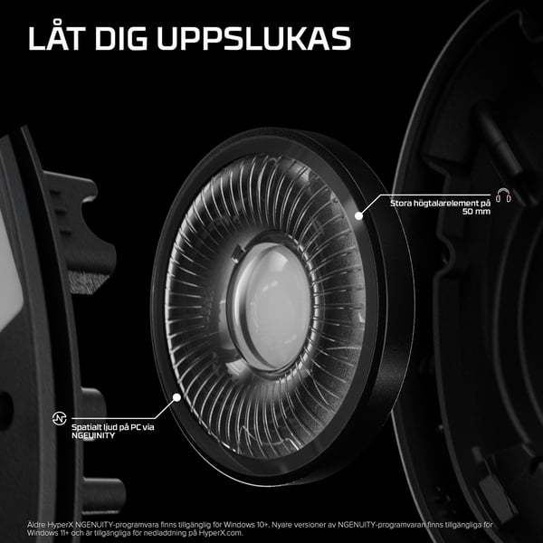 HyperX CloudX Stinger 3 trådlöst gamingheadset för Xbox