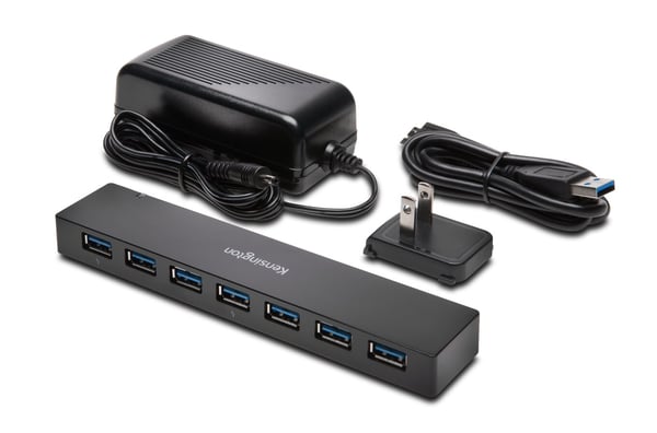Kensington UH7000C USB 3.0 7-ports laddningshubb