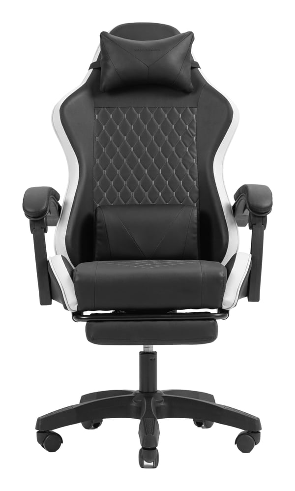 Mars Gaming MGC-X PC-spelsstol Stoppad sits Svart, Vit