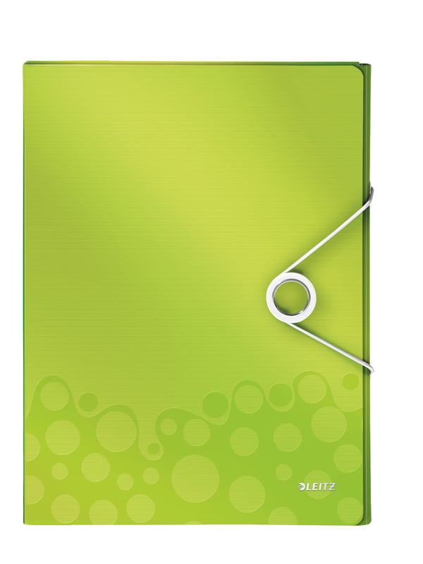 Leitz WOW kartoteksboks 250 ark Grøn, Metallic Polypropylen (PP)