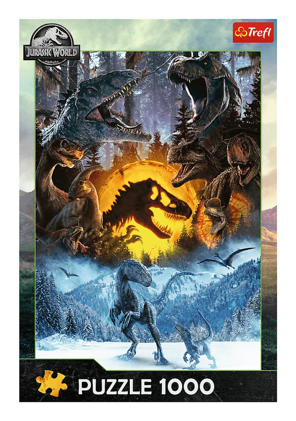 Trefl Jurassic Park 1000 Puslespil 1000 stk Fjernsyn/film