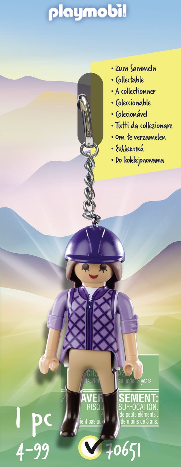 Playmobil Country 70651 nyckelring och fodral Nyckelkedja Multifärg