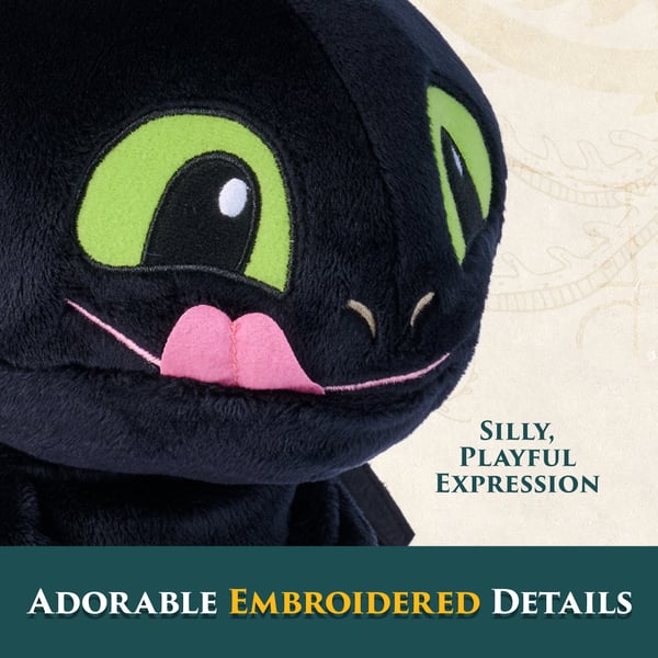 DreamWorks Dragons GTD LTD 10in Cuddly Toothless Plush GML