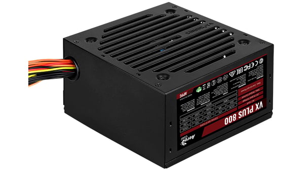 Aerocool VX PLUS 800 strömförsörjningsenheter 800 W 20+4 pin ATX ATX Svart