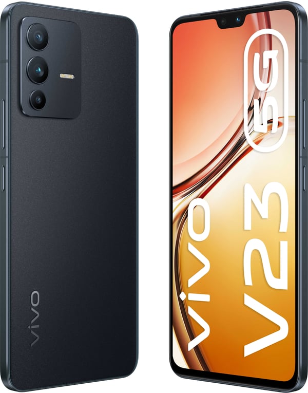 VIVO V23 5G 16,4 cm (6.44") Kaksois-SIM Android 12 USB Type-C 12 GB 256 GB 4200 mAh Musta