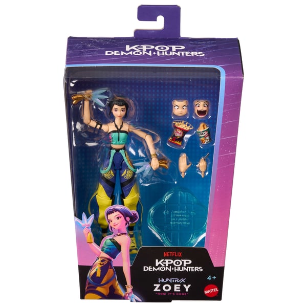 Mattel KPop Demon Hunters HUNTR/X Zoey “How It's Done" Action Figure