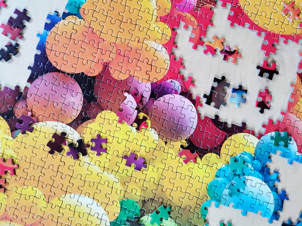 Tactic Impuzzlible Balloons 1000 pcs Puslespil 1000 stk Kunst