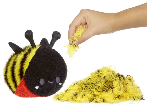 MGA Entertainment Fluffie Stuffiez Small Plush- Bee/ Lady Bug