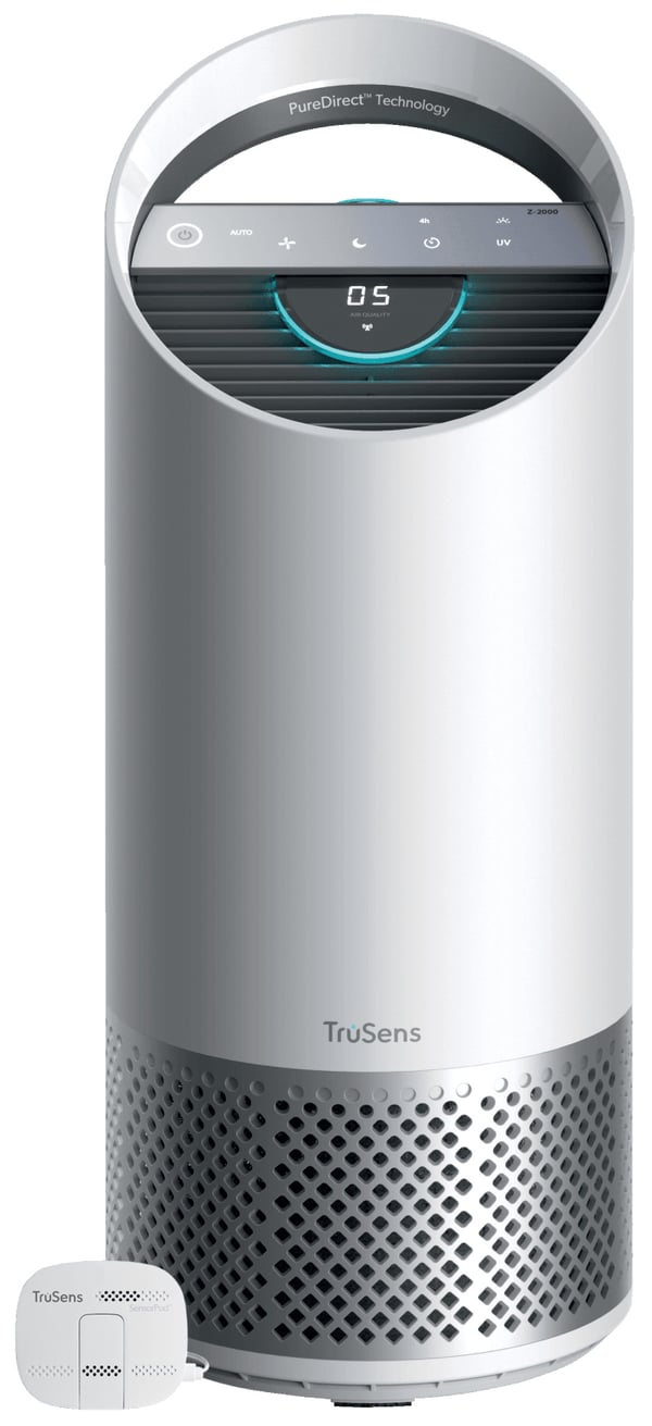Leitz TruSens Z-2000 35 m² 64 dB 28 W Sølv, Hvid