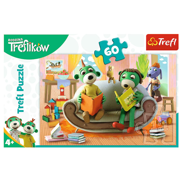 Trefl 17345 palapeli Kuviopalapeli 60 kpl Sarjakuvat