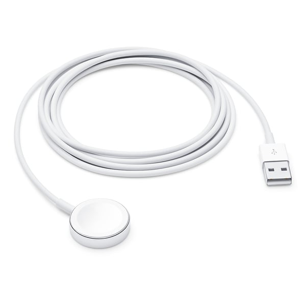 Apple MX2F2ZM/A Älyrannekkeen lisätarvike Latauskaapeli Valkoinen