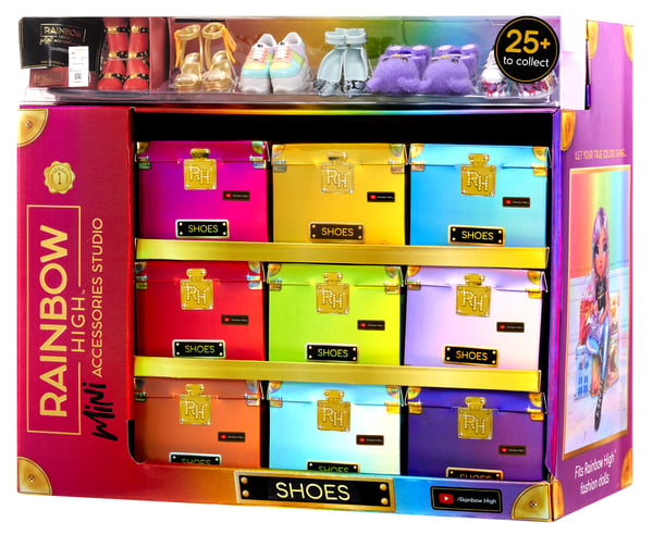 Rainbow High Accessories Studio Series 1, S Assortment in PDQ Dockskor