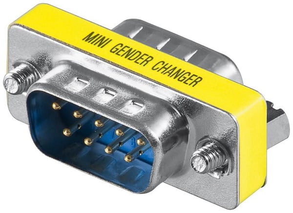 Microconnect MOD99 kabel kønsskifter DB9 Blå Microconnect MOD99 kabel kønsskifter DB9 Blå