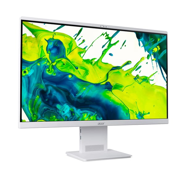 Acer Aspire S27B-UGLNL Copilot+ PC Intel Core Ultra 5 226V 68,6 cm (27") 1920 x 1080 pikseliä All-in-one PC 16 GB DDR5-SDRAM 1 TB SSD Windows 11 Home Wi-Fi 7 (802.11be) Valkoinen