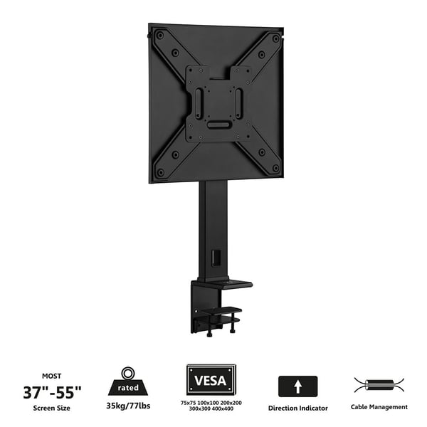 Ewent EW1543 tv-fäste 139,7 cm (55") Svart