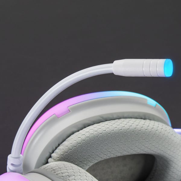 Mars Gaming MHGLOW kuulokkeet ja kuulokemikrofoni Langallinen Pääpanta Pelaaminen USB A-tyyppi Valkoinen