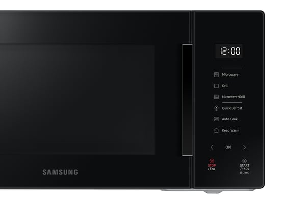 Samsung MG23T5018AK/ET mikroaaltouuni Musta Grillimikroaaltouuni Pöytämalli 23 L 800 W