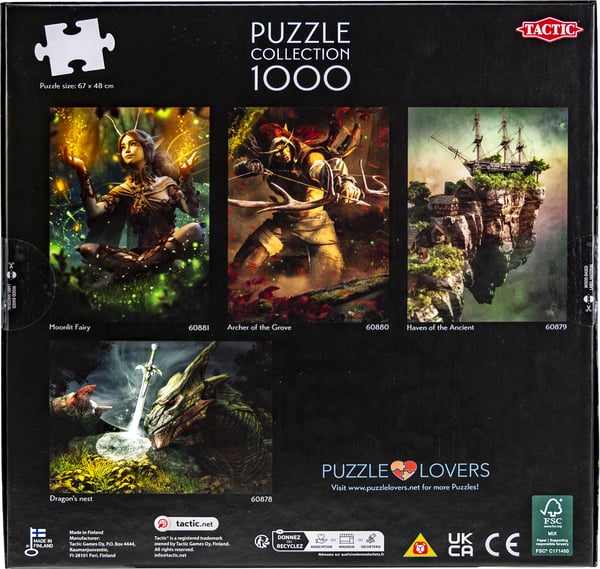 Tactic Lovers Archer of the Grove Puslespil 1000 stk Fantasy
