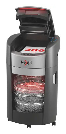 Rexel ShredMax AutoFeed+ 300X makulator P4 krydsmakulering