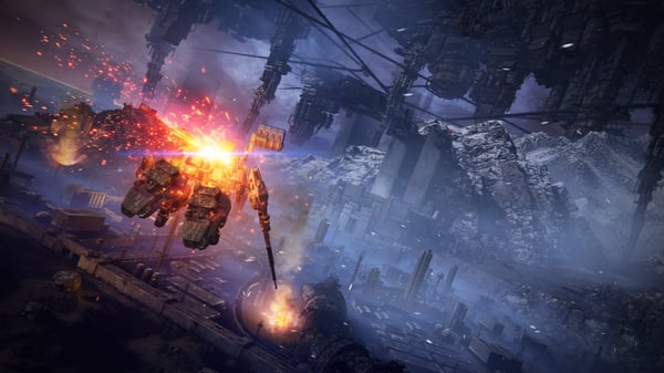 BANDAI NAMCO Entertainment Armored Core VI Fires of Rubicon Launch edition Italienska PlayStation 4