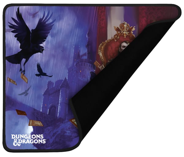 Konix KX DND MOUSEPAD CURSE OF STRAHD Spelmusmatta Lila, Röd