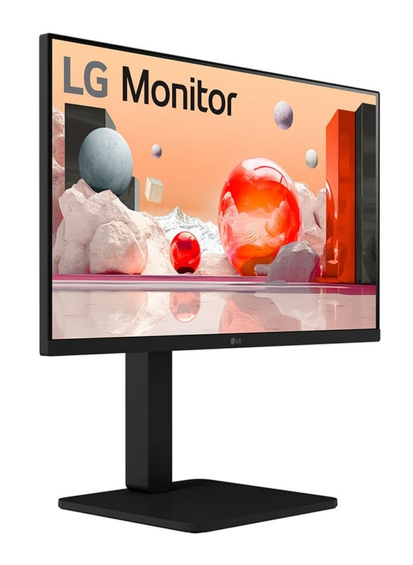 LG 24BA550-B tietokoneen litteä näyttö 60,5 cm (23.8") 1920 x 1080 pikseliä Full HD LCD Musta