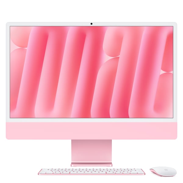 Apple iMac Apple M M4 59,7 cm (23.5") 4480 x 2520 pixel All-in-One PC 16 GB 256 GB SSD macOS Sequoia Wi-Fi 6E (802.11ax) Lyserød Apple iMac Apple M M4 59,7 cm (23.5") 4480 x 2520 pixel All-in-One PC 16 GB 256 GB SSD macOS Sequoia Wi-Fi 6E (802.11ax) Lyserød