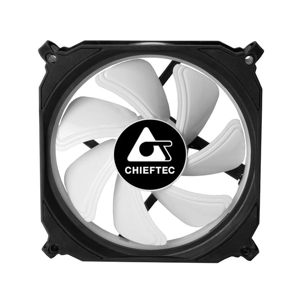 Chieftec CF-1225RGB kylsystem för dator Datorväska Fan 12 cm Svart