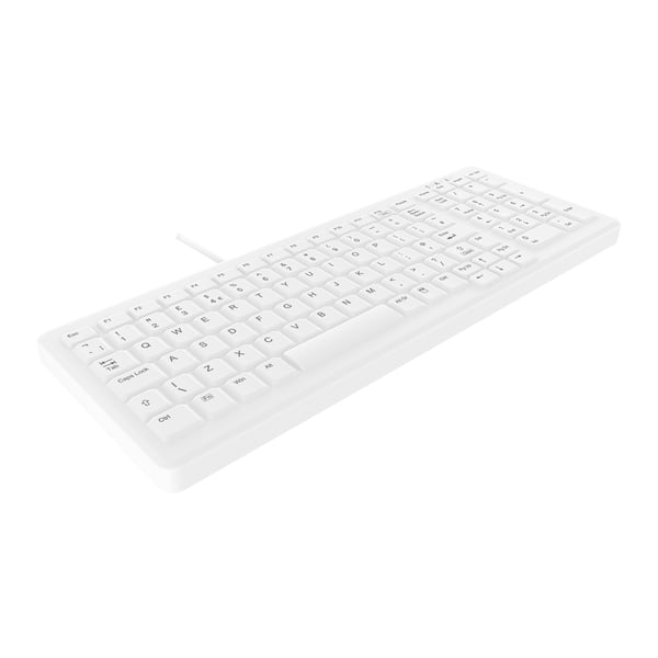Contour Design Active Key AK-C7000 tastatur Medicinsk USB QWERTY UK engelsk Hvid