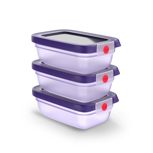 EMSA N12317 Rektangulär Container 0,5 l Violett EMSA N12317 Rektangulär Container 0,5 l Violett