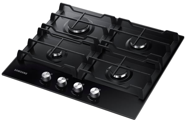 Samsung NA64H3010AK Svart Inbyggd 60 cm Gas 4 zone(s)