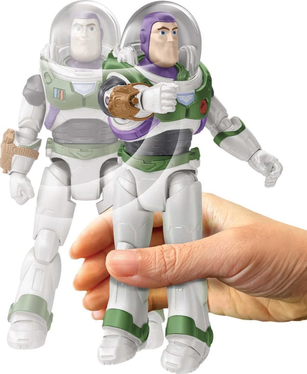 Lightyear Disney Pixar Uppdragsutrustad Buzz -figur