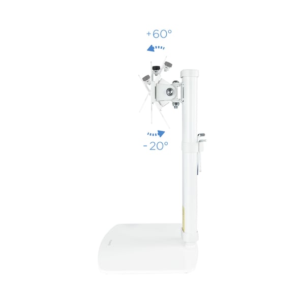 TooQ DB1127TN-W monitorin kiinnike ja jalusta 68,6 cm (27") Vastaanotto Valkoinen