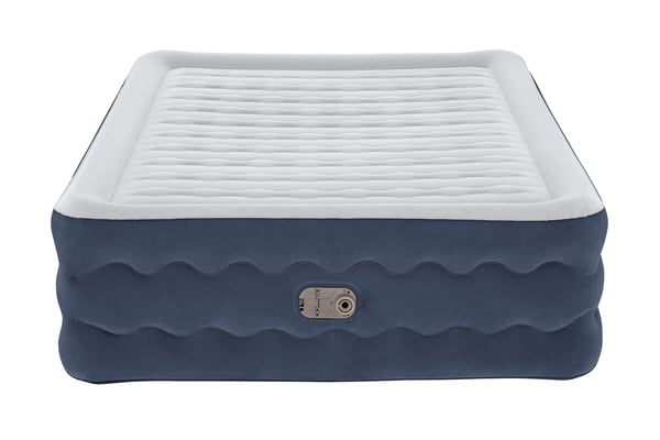 Bestway 6716P luftmadrass Dubbelmadrass Blå, Vit