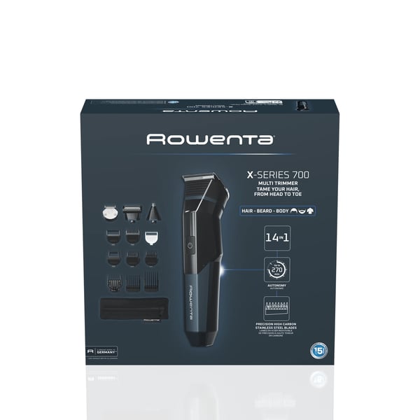 Rowenta X Series 700 TN9650 Musta 21 Litiumioni (Li-Ion)